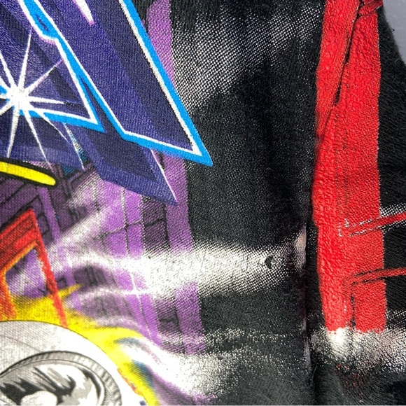 Vintage 1999 Nascar MARK MARTIN Size XL The 6 Shooter All Over T Shirt Anvil - Picture 7 of 13